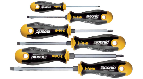 ERGONIC SLOTTED & PHILLIPS 6PC