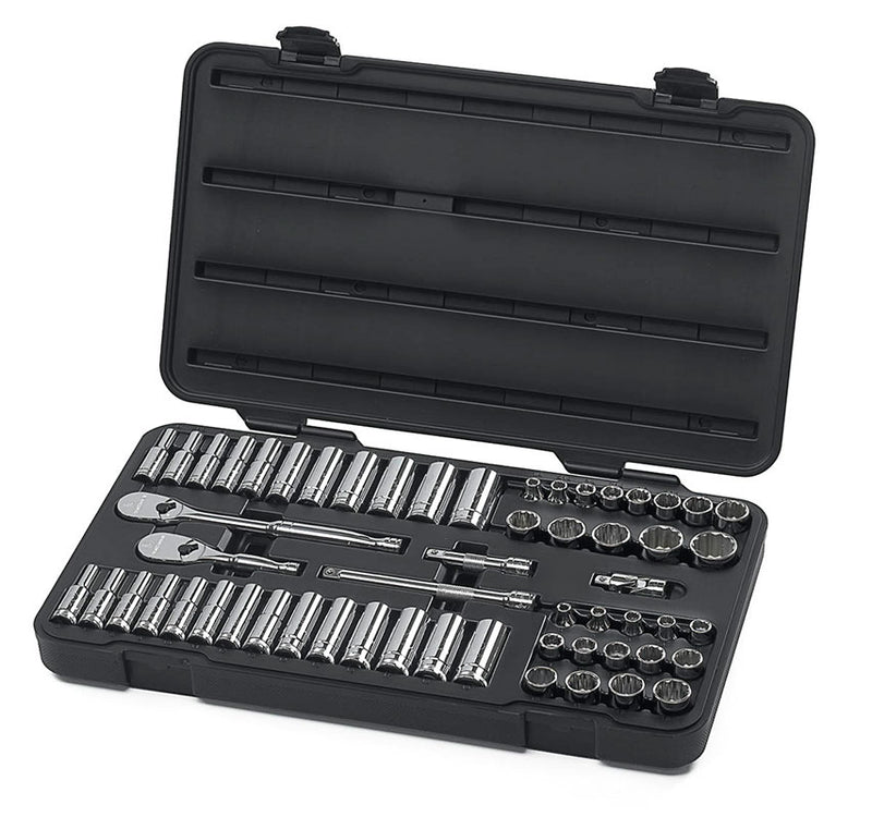 57 PC 3/8 IN DR. 12 PT SOCKET SET