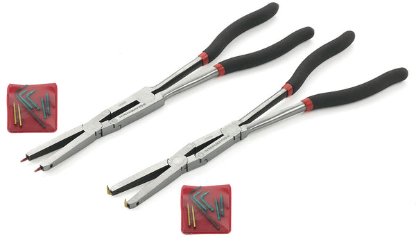 2PC DOUBLE X SNAP RING PLIERS SET