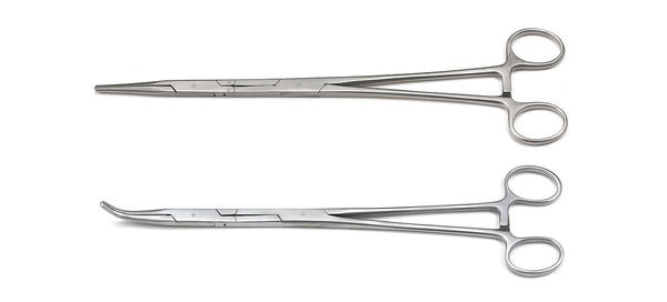 2PC DOUBLE HEMOSTAT SET