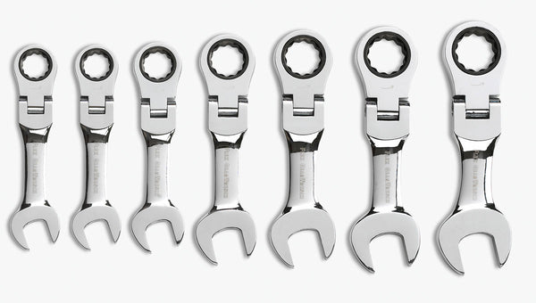 GEARWRENCH® STUBBY RATCHET SET (FLEX HEAD)