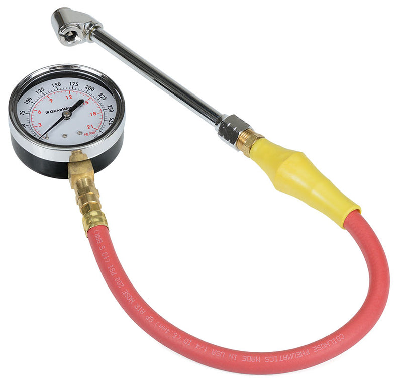 DUAL RANGE TIRE PRESSURE GAUGE