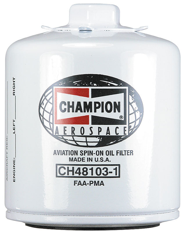 CHAMPION® AVIATION OIL FILTER-CH48103-1