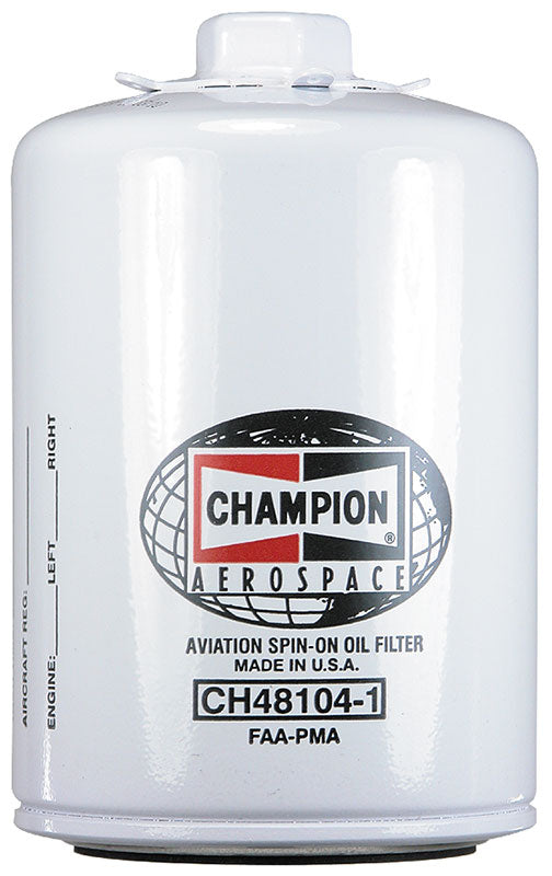 CHAMPION® AVIATION OIL FILTER-CH48104-1