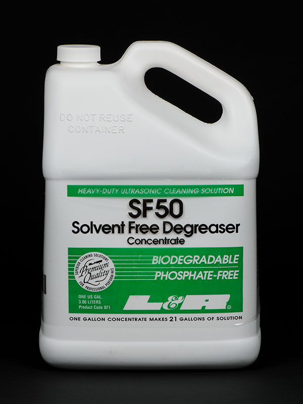 SF50 SOLVENT FREE ULTRASONIC CLEANER/DEGREASER